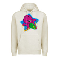 Oatmeal Heather barney 5 Premium Hoodie - artisFamous