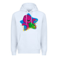 White barney 5 Premium Hoodie - artisFamous