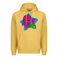 Antique Gold barney 5 Premium Hoodie - artisFamous
