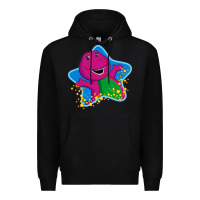 Black barney 5 Premium Hoodie - artisFamous
