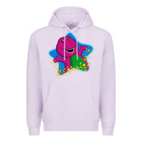 Lilac barney 5 Premium Hoodie - artisFamous