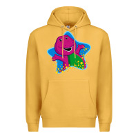 Mustard barney 5 Premium Hoodie - artisFamous