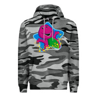 Slate Camo barney 5 Premium Hoodie - artisFamous