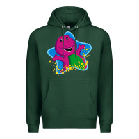 Sports Green barney 5 Premium Hoodie - artisFamous