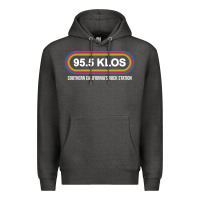 Charcoal Heather klos classic Premium Hoodie - artisFamous