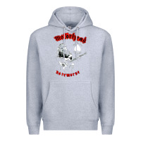 Heather Grey lemmy vocal Premium Hoodie - artisFamous