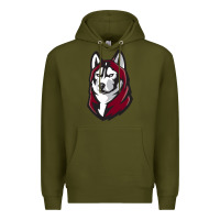 Army Green bloomsburg huskies Premium Hoodie - artisFamous