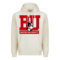 Oatmeal Heather boston university terriers Premium Hoodie - artisFamous
