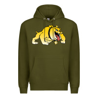 Army Green bowie state bulldogs Premium Hoodie - artisFamous