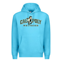 Ocean Blue cal poly mustangs Premium Hoodie - artisFamous
