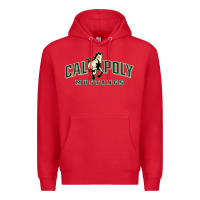 Red cal poly mustangs Premium Hoodie - artisFamous