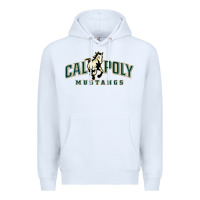 White cal poly mustangs Premium Hoodie - artisFamous