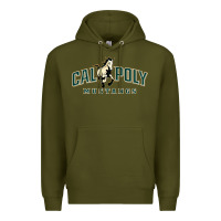 Army Green cal poly mustangs Premium Hoodie - artisFamous
