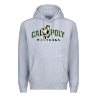 Heather Grey cal poly mustangs Premium Hoodie - artisFamous