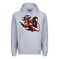 Heather Grey cal u vulcans Premium Hoodie - artisFamous