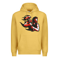 Antique Gold cal u vulcans Premium Hoodie - artisFamous