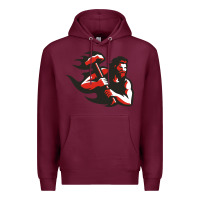 Burgundy cal u vulcans Premium Hoodie - artisFamous