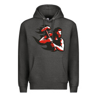 Charcoal Heather cal u vulcans Premium Hoodie - artisFamous