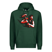 Sports Green cal u vulcans Premium Hoodie - artisFamous