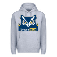 Heather Grey Oregon Tech Gift Premium Hoodie - artisFamous