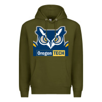 Army Green Oregon Tech Gift Premium Hoodie - artisFamous