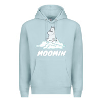Blue Mist Moomin Premium Hoodie - artisFamous