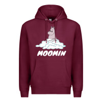 Burgundy Moomin Premium Hoodie - artisFamous