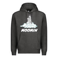 Charcoal Heather Moomin Premium Hoodie - artisFamous