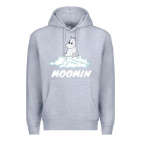 Heather Grey Moomin Premium Hoodie - artisFamous