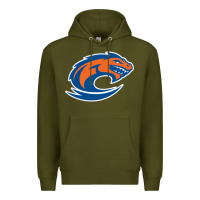 Army Green clayton state loch orange Premium Hoodie - artisFamous