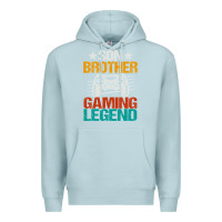 Blue Mist gaming gifts for teenage boys 8 12 year old christmas gamer Premium Hoodie - artisFamous