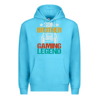 Ocean Blue gaming gifts for teenage boys 8 12 year old christmas gamer Premium Hoodie - artisFamous