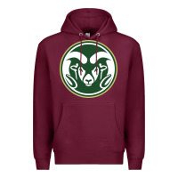 Burgundy colorado state rams Premium Hoodie - artisFamous