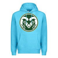 Ocean Blue colorado state rams Premium Hoodie - artisFamous