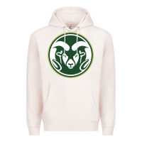 Pale Pink colorado state rams Premium Hoodie - artisFamous
