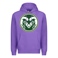 Purple colorado state rams Premium Hoodie - artisFamous