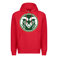 Red colorado state rams Premium Hoodie - artisFamous