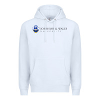 White Johnson & Wales College Art Premium Hoodie - artisFamous