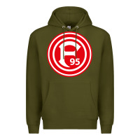 Army Green fortuna düsseldorf Premium Hoodie - artisFamous