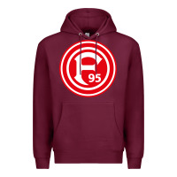 Burgundy fortuna düsseldorf Premium Hoodie - artisFamous