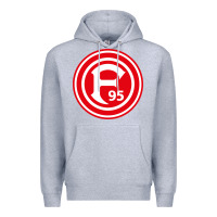 Heather Grey fortuna düsseldorf Premium Hoodie - artisFamous