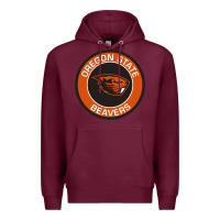 Burgundy Oregon College Gift Premium Hoodie - artisFamous