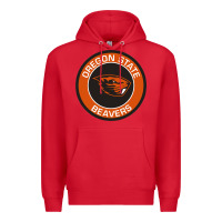 Red Oregon College Gift Premium Hoodie - artisFamous