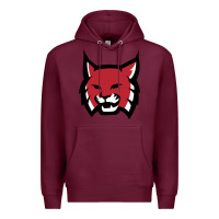 Burgundy Rhodes College Athletic Premium Hoodie - artisFamous