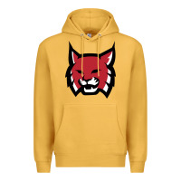 Mustard Rhodes College Athletic Premium Hoodie - artisFamous