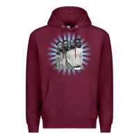 Burgundy boyz ii men Premium Hoodie - artisFamous