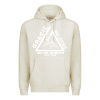 Oatmeal Heather gracie jiu jitsu  2 Premium Hoodie - artisFamous
