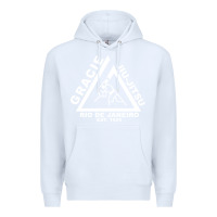 White gracie jiu jitsu  2 Premium Hoodie - artisFamous