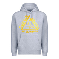 Heather Grey gracie jiu jitsu Premium Hoodie - artisFamous