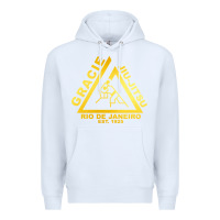 White gracie jiu jitsu Premium Hoodie - artisFamous